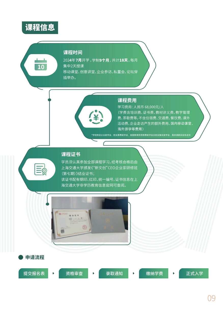 上海交大文创学院“新文创”CEO企业家研修班（第七期）招生简章_第10页